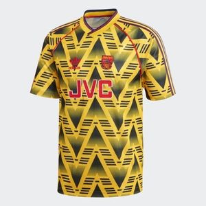 BNWT Adidas Arsenal 91-93 Away Jersey